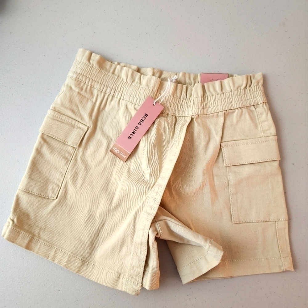 NWT BCBG Girl's Cargo Skorts - Size 10 - Picture 2 of 3